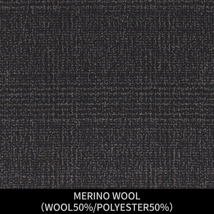 ジョンピアース 【パターンオーダー】【JOHN PEARSE WHITE 4釦1掛ダブル】【秋冬】スーツ/MERINO WOOL/ダークブラウン×チェック(WOOL50%/POLYESTER50%) ブラウン系(茶)
