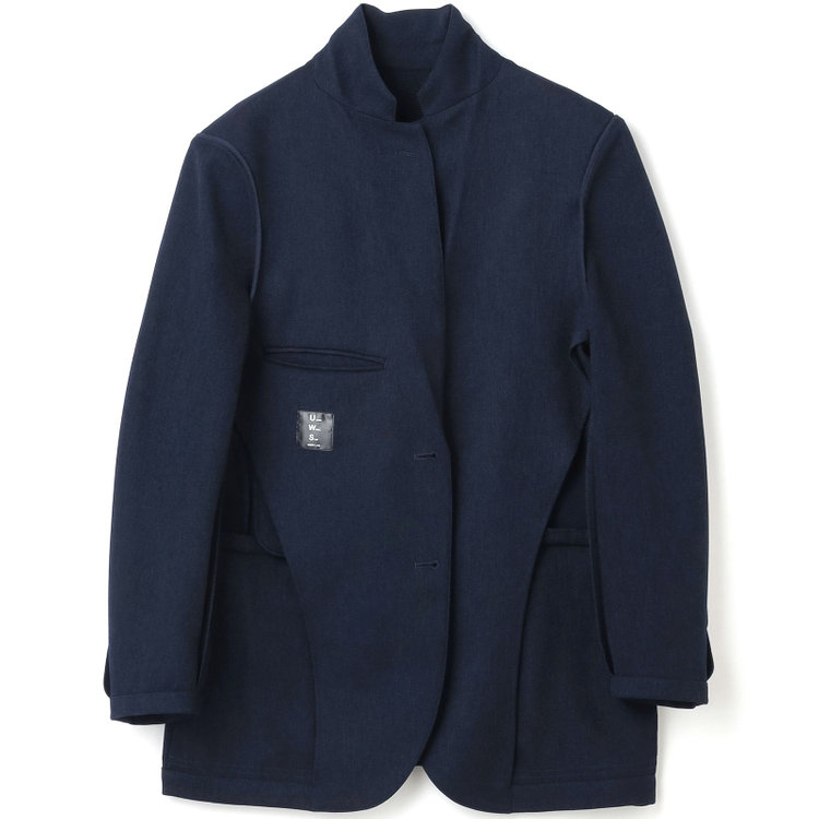 ＵＷＳ ＷＯＲＫ 【ULTRA WORK SUIT】【秋冬】2釦ジャケット/ネイビー 紺濃色