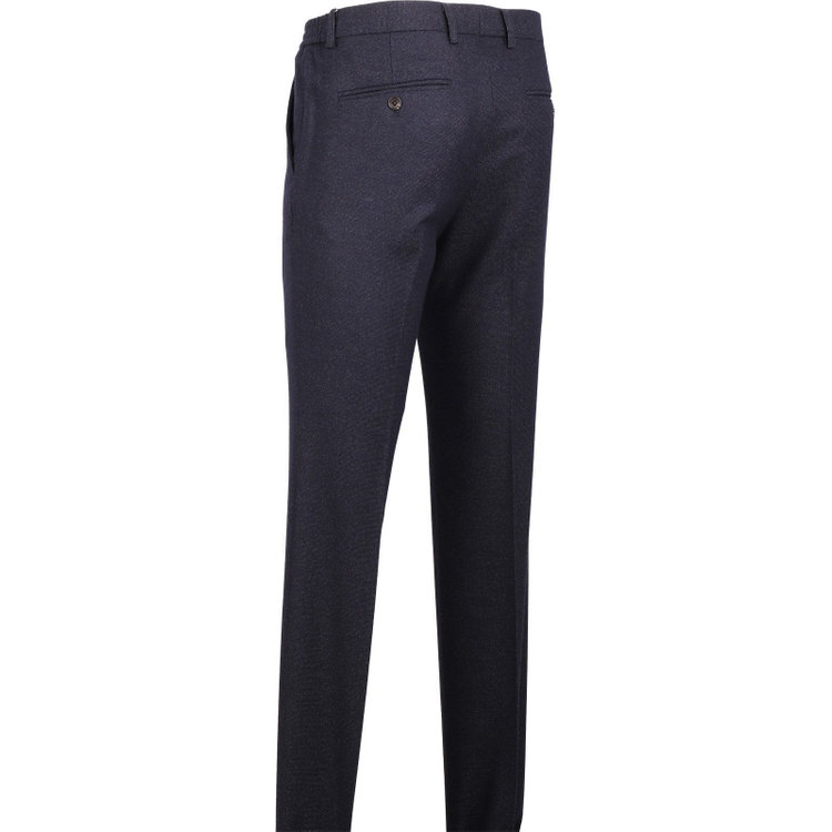 スタンリーブラッカ 【stanley blacker】【秋冬】0タックスラックス/ネイビー×ツイード/シャーリング仕様/ストレッチ ネイビー系(紺)