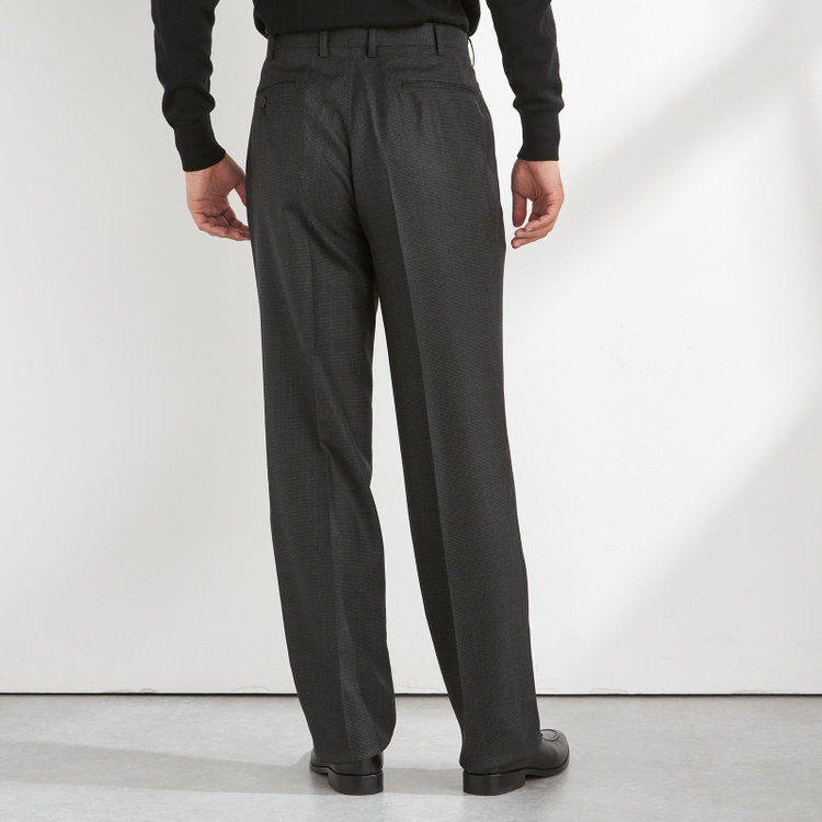 ドナートヴィンチ 【Donato Vinci Italy】【秋冬】2釦シングルスーツ 1タック/グレー/REAL GRAY COLLECTION/NEW ZEALAND LIMITED WOOL/※裾上げ必要 グレー濃色