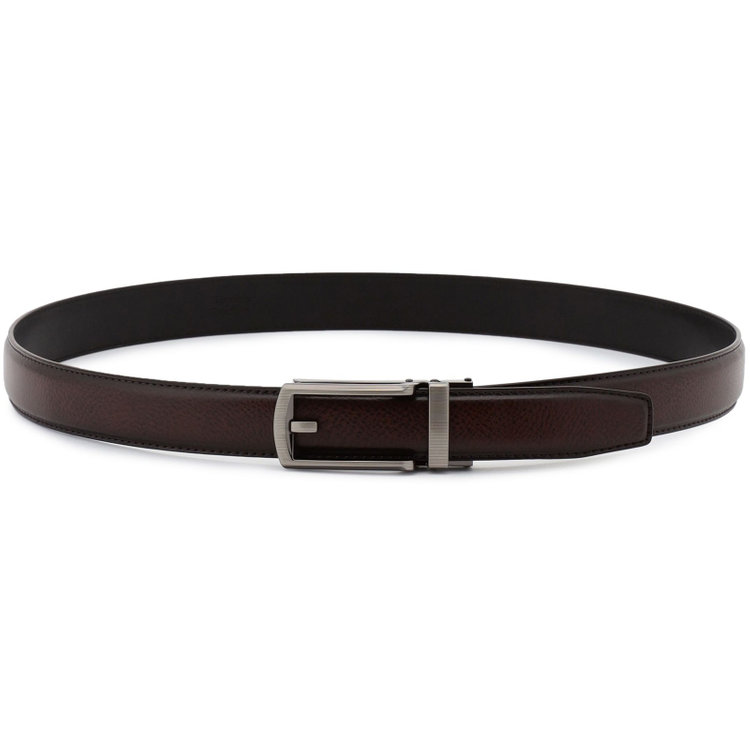 ジョンピアース 【JOHN PEARSE】【フリーアジャスト仕様/5mm間隔/32段階】バックルベルト 3.0cm幅/ブラウン(ウエスト91cmまで対応) 茶濃色