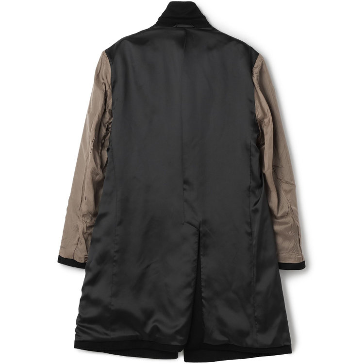 ソノタ（KONAKA用） 【THE 神 COAT】【Donato Vinci Italy UOMO】ウールチェスターコート/ブラック/NEW ZEALAND LIMITED WOOL 黒