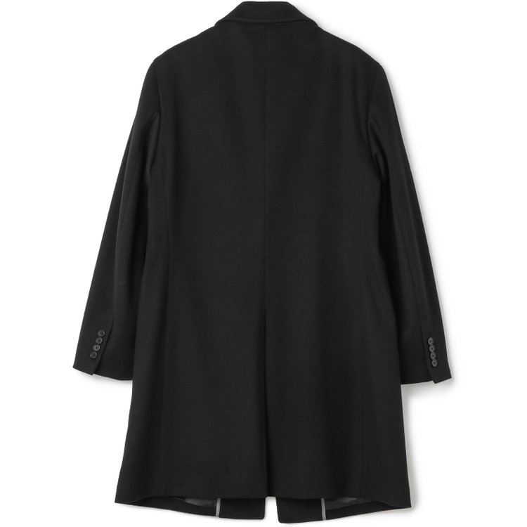ソノタ（KONAKA用） 【THE 神 COAT】【Donato Vinci Italy UOMO】ウールチェスターコート/ブラック/NEW ZEALAND LIMITED WOOL 黒