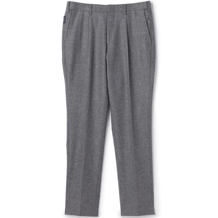 スタンリーブラッカ 【stanley blacker new york】【秋冬】ライトフランネルパンツ/※裾上げ必要 グレー淡色