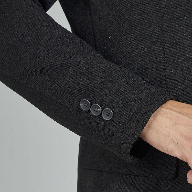 ＵＷＳ ＷＯＲＫ 【ULTRA WORK SUIT】【秋冬】2釦ジャケット/ブラック 黒