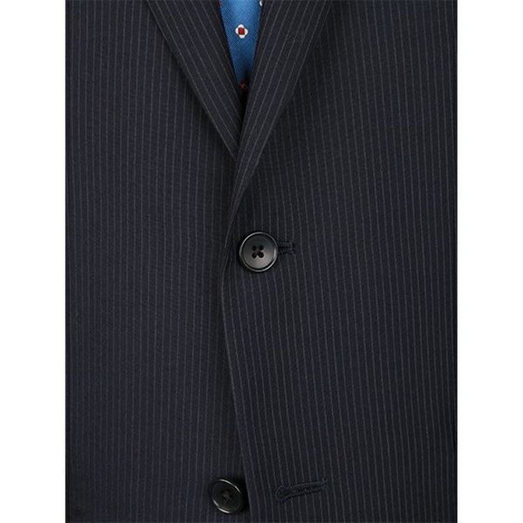 KONAKA　アウトレット 【WEB限定/OUTLET/汚れ・キズ等有】【春夏】スペアパンツ付き/ 2釦シングルスーツ /ネイビー×ストライプ ネイビー系(紺)