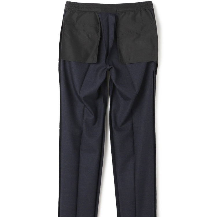 ＪＰ コンフォート 【JOHN PEARSE comfort】【年間】7WAY コーディネイトパンツ付き/2釦シングルスリーピーススーツ ショートタック/ネイビー×ソリッド+グレーパンツ/ウエストシャーリング/ウォッシャブル/ストレッチ/ULTRA MOVEM/※裾上げ必要 紺中間