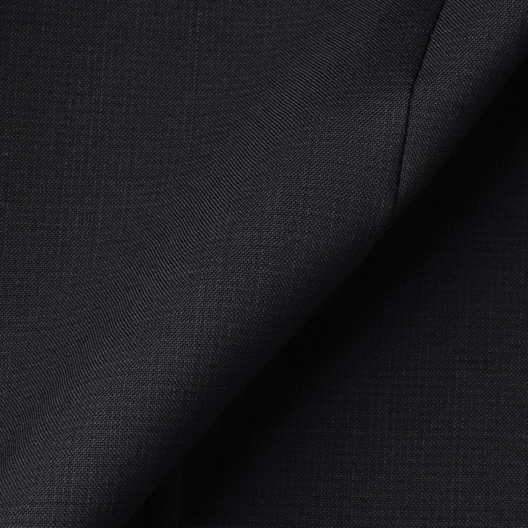 ＪＰ コンフォート 【JOHN PEARSE comfort】【春夏】2釦シングルスーツ ショートタック/ブラック×シャドーチェック/REAL BLACK/NEW ZEALAND WOOLSHOWER CLEAN/SustainaBee Wool/※裾上げ必要 黒