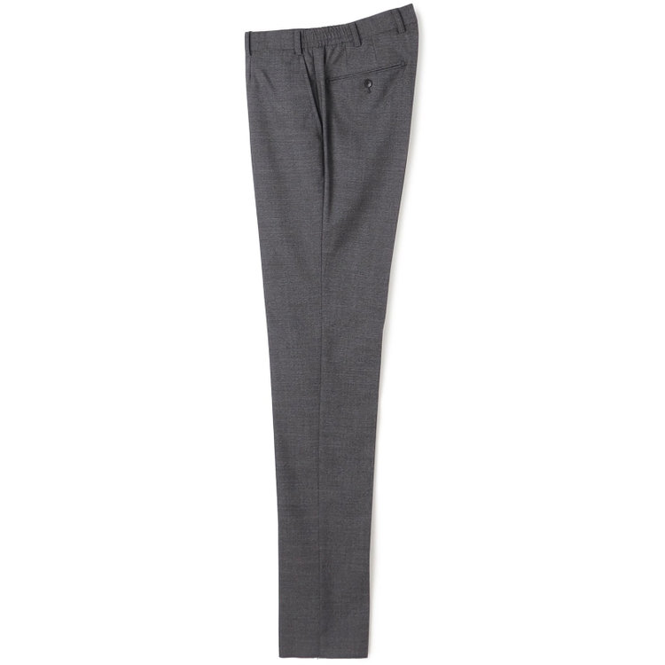 ＪＰ コンフォート 【JOHN PEARSE comfort】【年間】7WAY コーディネイトパンツ付き/2釦シングルスリーピーススーツ ショートタック/ネイビー×ソリッド+グレーパンツ/ウエストシャーリング/ウォッシャブル/ストレッチ/ULTRA MOVEM/※裾上げ必要 紺中間