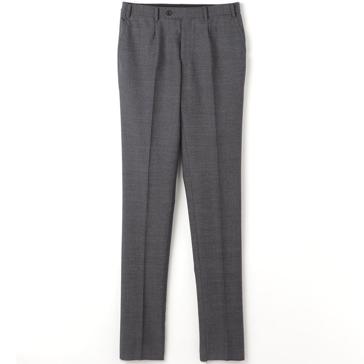 ＪＰ コンフォート 【JOHN PEARSE comfort】【年間】7WAY コーディネイトパンツ付き/2釦シングルスリーピーススーツ ショートタック/ネイビー×ソリッド+グレーパンツ/ウエストシャーリング/ウォッシャブル/ストレッチ/ULTRA MOVEM/※裾上げ必要 紺中間