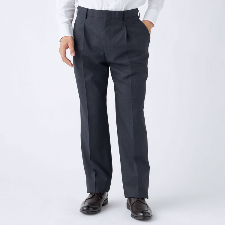 ドナートヴィンチ 【Donato Vinci Italy】【秋冬】2釦シングルスーツ 1タック/ネイビー/REAL NAVY COLLECTION/NEW ZEALAND WOOL/SustainaBee Wool/※裾上げ必要 紺中間