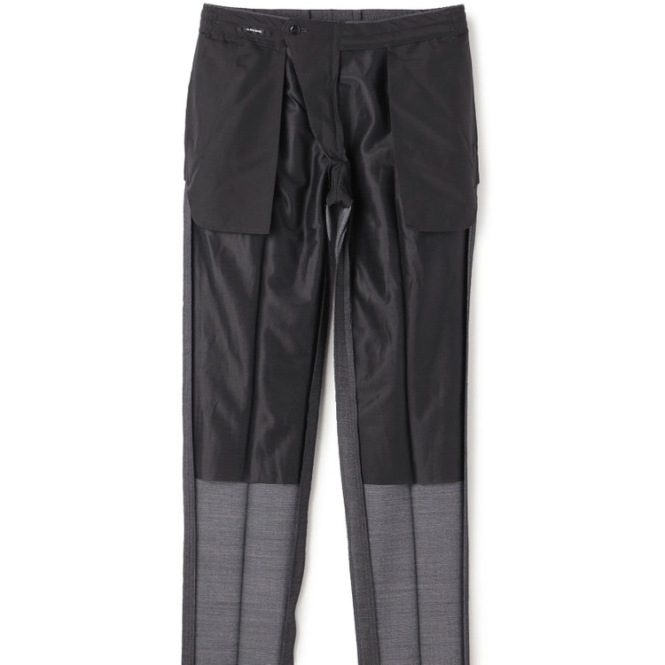 ＪＰ コンフォート 【JOHN PEARSE comfort】【年間】7WAY コーディネイトパンツ付き/2釦シングルスリーピーススーツ ショートタック/ネイビー×ソリッド+グレーパンツ/ウエストシャーリング/ウォッシャブル/ストレッチ/ULTRA MOVEM/※裾上げ必要 紺中間