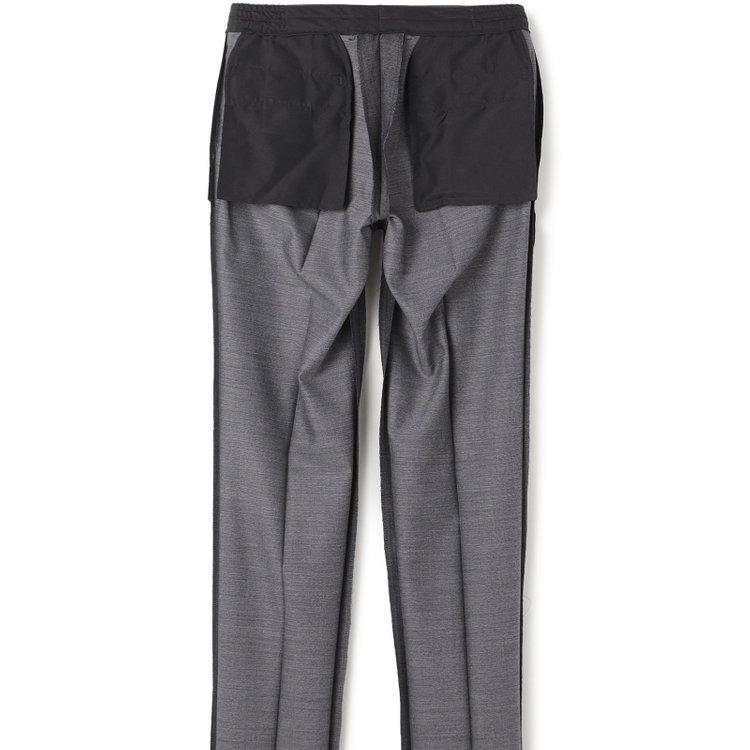 ＪＰ コンフォート 【JOHN PEARSE comfort】【年間】7WAY コーディネイトパンツ付き/2釦シングルスリーピーススーツ ショートタック/ネイビー×ソリッド+グレーパンツ/ウエストシャーリング/ウォッシャブル/ストレッチ/ULTRA MOVEM/※裾上げ必要 紺中間