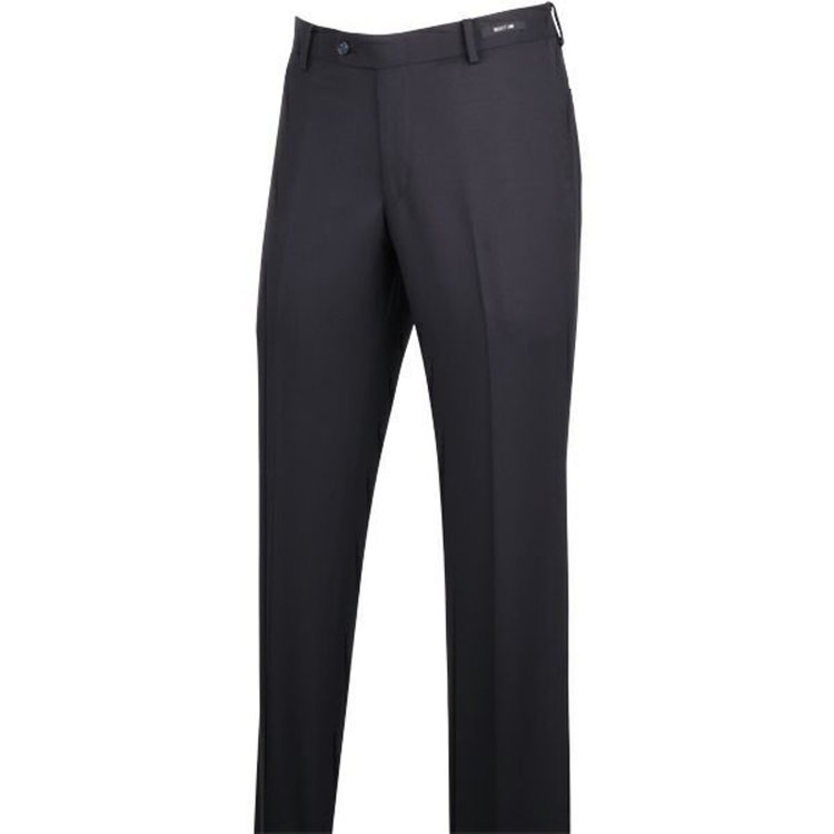 【WEB限定/OUTLET/汚れ・キズ等有】【JOHN PEARSE Black SELECT LINE】【春夏】【ウォッシャブル】【スリムシルエット】スラックス/ネイビー×ソリッド