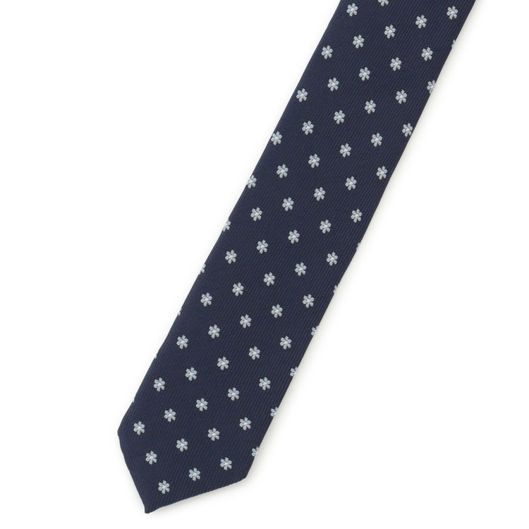 ハイスペックモーション 【発送在庫あり】【HIGH SPEC MOTION】ウォッシャブル 小紋柄ネクタイ 8.0cm幅/ネイビー その他