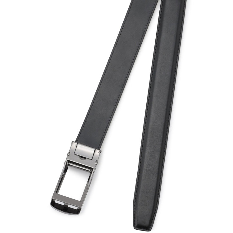 KONAKA　アウトレット 【WEB限定/OUTLET/汚れ・キズ等有】【JOHN PEARSE】【フリーアジャスト仕様/5mm間隔/32段階】バックルベルト 2.9cm幅/ブラック(ウエスト91cmまで対応) 黒