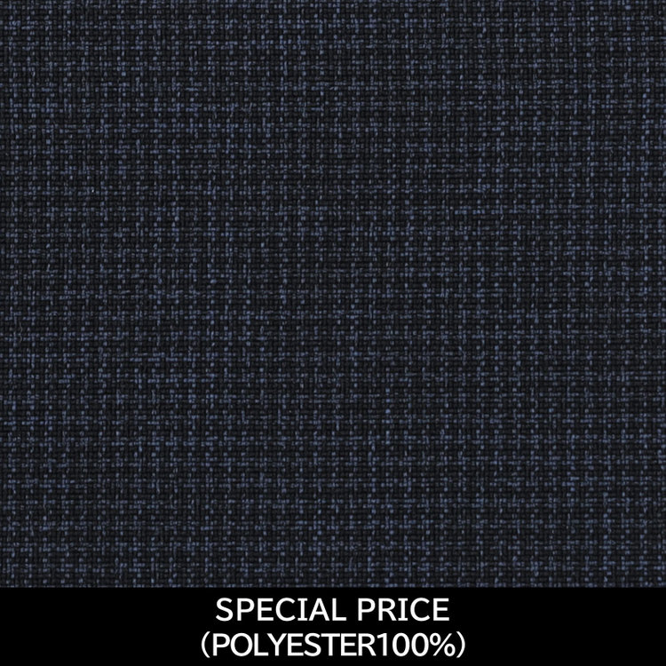 ＪＰセレクトライン 【パターンオーダー】【JOHN PEARSE SELECTLINE 2釦】【春夏】スーツ/SPECIAL PRICE/ネイビー＆ブラック×ハウンドトゥース(POLYESTER100%) ネイビー系(紺)