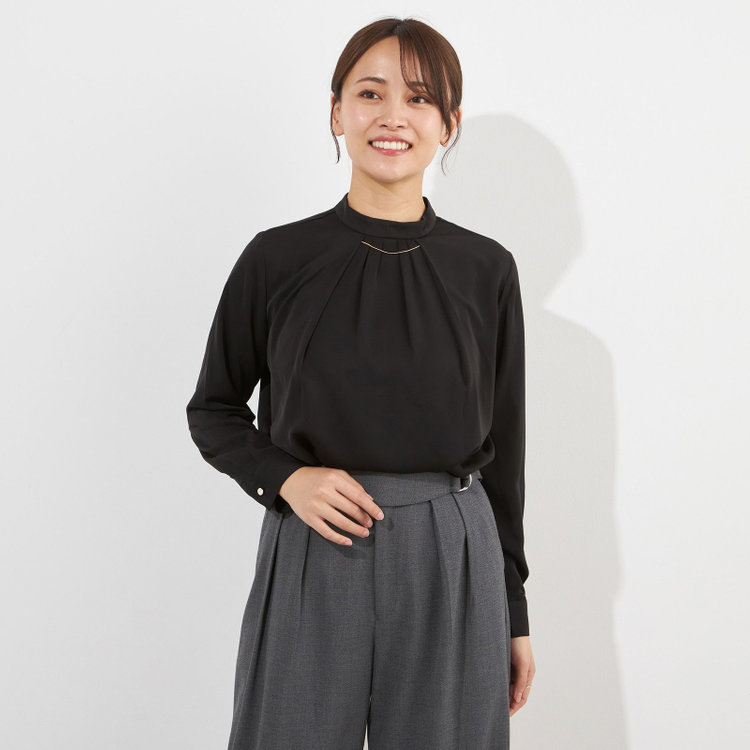 ナチュラル　ビューティー 【NATURAL BEAUTY】ブラウス/ブラック 黒