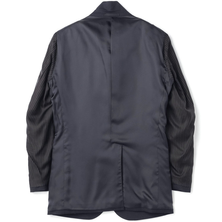 ドナートヴィンチウォモ 【THE 神 SUIT】【Donato Vinci Italy UOMO】【秋冬】2釦シングルスーツ 0タック/ネイビー/NEW ZEALAND WOOL/REAL COLLECTION/SustainaBee Wool/※裾上げ必要 紺中間