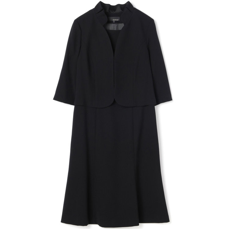 ソノタ（KONAKA用） 【RADVAN】【年間】スタンドタック襟アンサンブルレディースフォーマル 黒