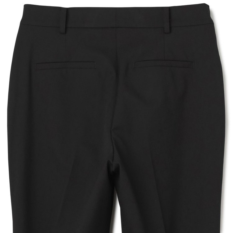 ナチュラル　ビューティー 【NATURAL BEAUTY】【年間】ストレートラインパンツ/ブラック/※裾上げ済み仕様 黒