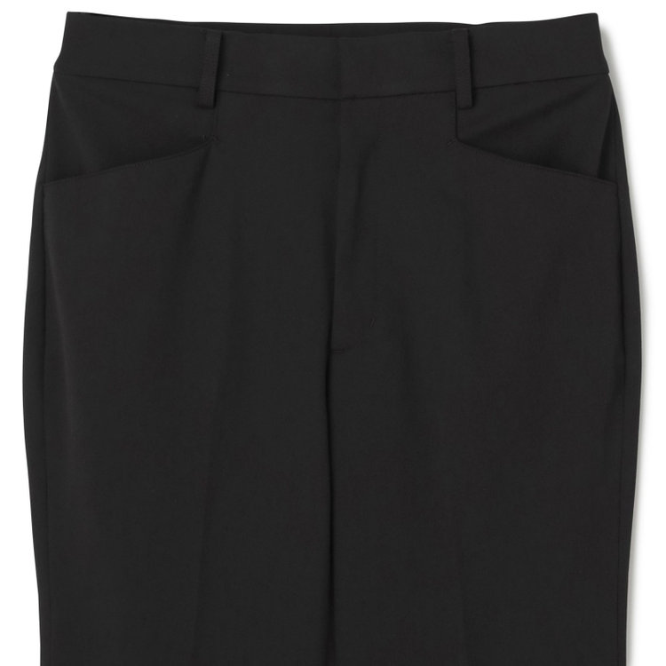 ナチュラル　ビューティー 【NATURAL BEAUTY】【年間】ストレートラインパンツ/ブラック/※裾上げ済み仕様 黒