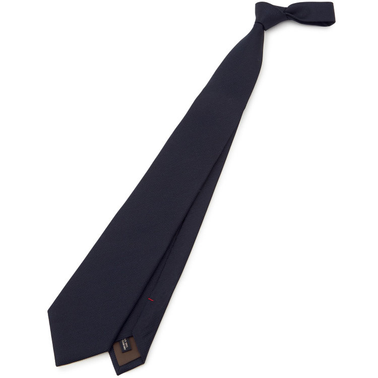 ドナートヴィンチ 【名品】【Donato Vinci Italy】シルクソリッドネクタイ 8.5cm;幅/ネイビー/MADE IN JAPAN その他