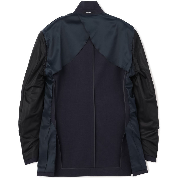ＪＰ コンフォート 【JOHN PEARSE comfort】【春夏】2釦シングルスーツ ショートタック/ネイビー×チェック/ULTRA MOVE/TRABEST/ウエストムーブ仕様/ウォッシャブル/ストレッチ/※裾上げ必要 紺中間