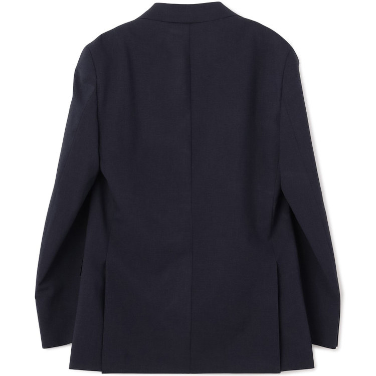 ＪＰ コンフォート 【JOHN PEARSE comfort】【春夏】2釦シングルスーツ ショートタック/ネイビー×チェック/ULTRA MOVE/TRABEST/ウエストムーブ仕様/ウォッシャブル/ストレッチ/※裾上げ必要 紺中間
