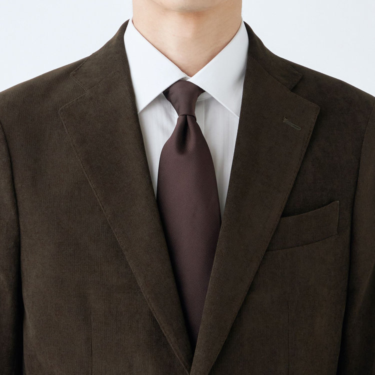 ＪＰ コンフォート 【JOHN PEARSE comfort navy】【秋冬】機能性ポリエステル素材 2釦シングルジャケット/カーキ×コーデュロイ/ULTRA MOVE 緑濃色