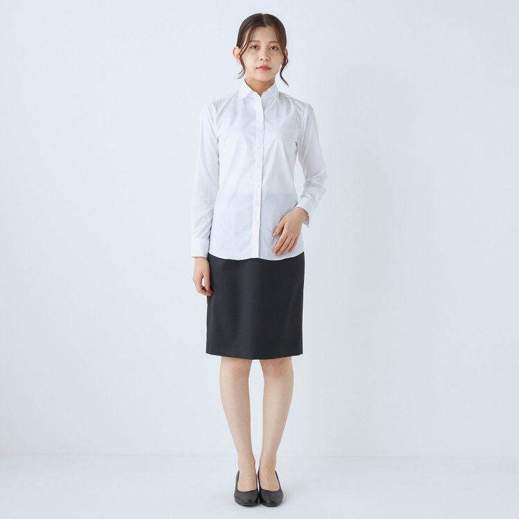 ＥＮＧＬＩＳＨ ＧＩＲＬ 【english girl by J.P.】レギュラーカラーブラウス/ホワイト 白