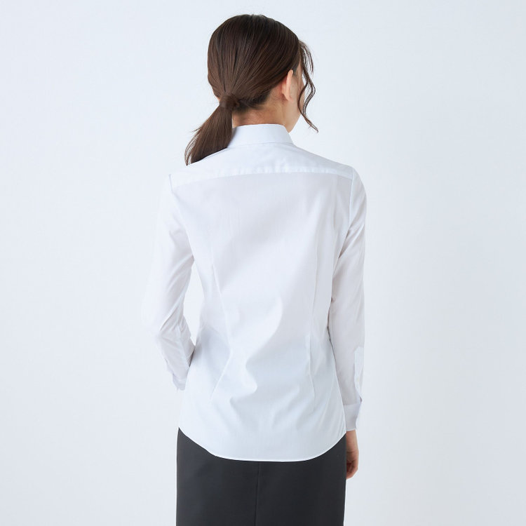 ＥＮＧＬＩＳＨ ＧＩＲＬ 【english girl by J.P.】レギュラーカラーブラウス/ホワイト 白