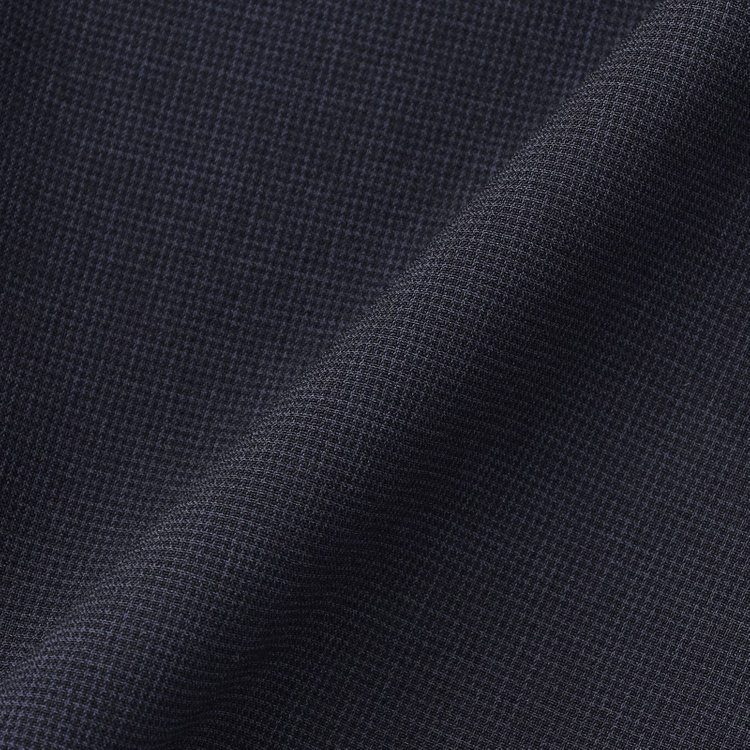 ＪＰ コンフォート 【JOHN PEARSE comfort】【春夏】2釦シングルスーツ ショートタック/ネイビー×チェック/ULTRA MOVE/TRABEST/ウエストムーブ仕様/ウォッシャブル/ストレッチ/※裾上げ必要 紺中間