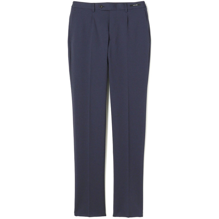 KONAKA　アウトレット 【WEB限定/OUTLET/汚れ・キズ等有】【JOHN PEARSE comfort navy】【春夏】機能性ポリエステル 1タックパンツ/ネイビー/ウエストシャーリング仕様/ULTRA MOVE/RIRANCHA※裾上げ必要 紺濃色