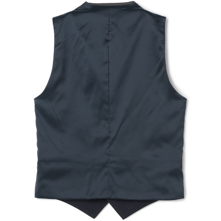 ＪＰ コンフォート 【JOHN PEARSE comfort】【秋冬】リバーシブルジレ(ベスト)/ネイビー＆グレー 紺中間