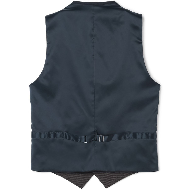 ＪＰ コンフォート 【JOHN PEARSE comfort】【秋冬】リバーシブルジレ(ベスト)/ネイビー＆グレー 紺中間