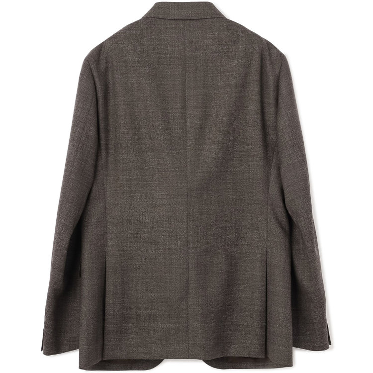 ドナートヴィンチ 【Donato Vinci Italy CLASSICO】【春夏】段返り3釦シングルスーツ 2タック/ブラウン/REAL  COLLECTION/※裾上げ必要 茶中間