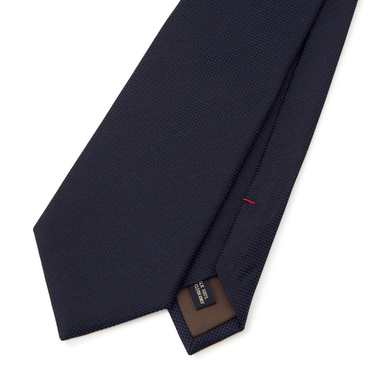 ドナートヴィンチ 【名品】【Donato Vinci Italy】シルクソリッドネクタイ 8.5cm;幅/ネイビー/MADE IN JAPAN その他