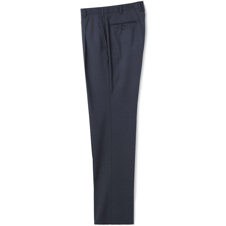 ドナートヴィンチ 【Donato Vinci Italy】【秋冬】2釦シングルスーツ 1タック/ネイビー/REAL NAVY COLLECTION/NEW ZEALAND WOOL/SustainaBee Wool/※裾上げ必要 紺中間