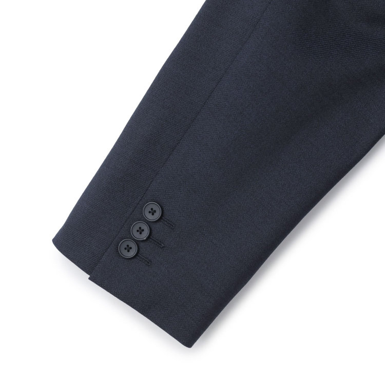ドナートヴィンチ 【Donato Vinci Italy】【秋冬】2釦シングルスーツ 1タック/ネイビー/REAL NAVY COLLECTION/NEW ZEALAND WOOL/SustainaBee Wool/※裾上げ必要 紺中間