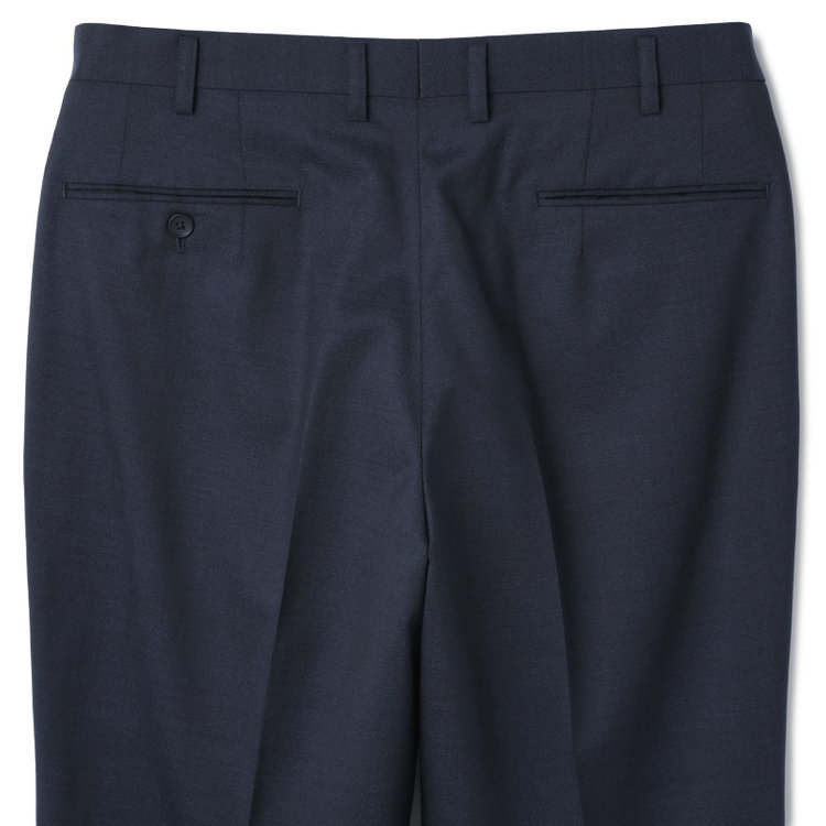 ドナートヴィンチ 【Donato Vinci Italy】【秋冬】2釦シングルスーツ 1タック/ネイビー/REAL NAVY COLLECTION/NEW ZEALAND WOOL/SustainaBee Wool/※裾上げ必要 紺中間