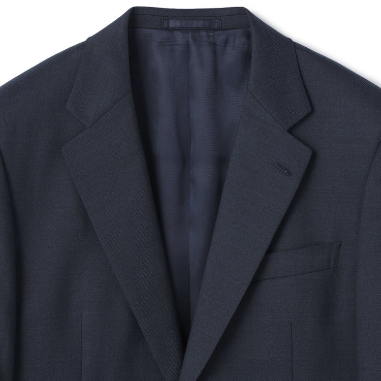 ドナートヴィンチ 【Donato Vinci Italy】【秋冬】2釦シングルスーツ 1タック/ネイビー/REAL NAVY COLLECTION/NEW ZEALAND WOOL/SustainaBee Wool/※裾上げ必要 紺中間