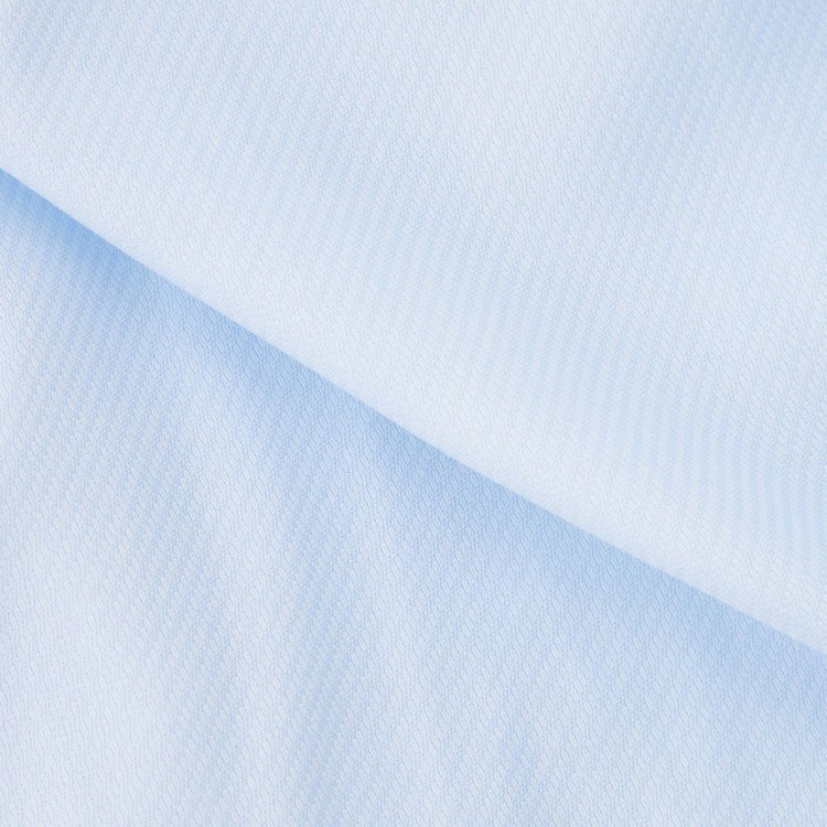 ジョンピアース 【JOHN PEARSE White】【形態安定】レギュラーカラードレスシャツ/ブルー×ドビーツイル/Oil guard 青淡色