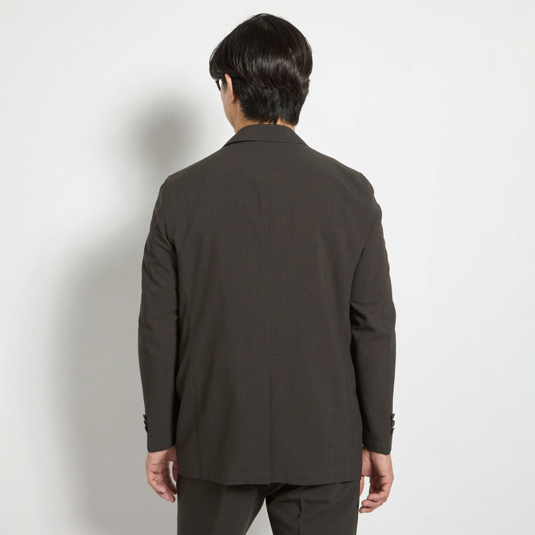 ＵＷＳ ＷＯＲＫ 【ULTRA WORK SUIT】【春夏】セットアップ2釦ジャケット/カーキ 黄淡色