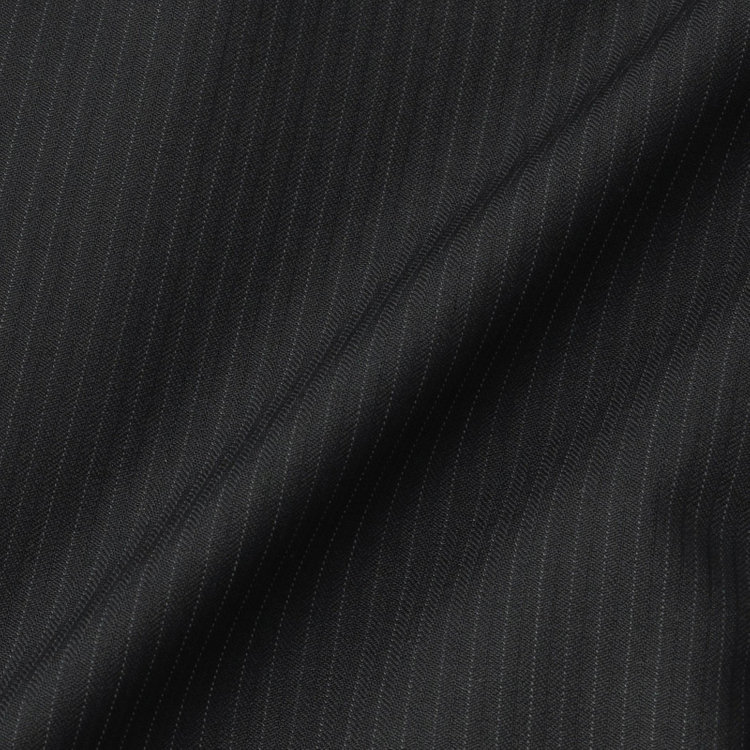 ソノタ（KONAKA用） 【Ultima nero G-Style】【年間】ブラック×ストライプ / ジャケット / ウォッシャブル / ストレッチ / 防シワ / 撥水加工 黒
