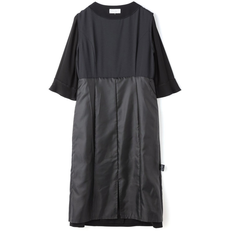 カンサイファム 【KANSAI YAMAMOTO FEMME】【年間】ノーカラー＋ワンピーススカートレディースフォーマル 黒