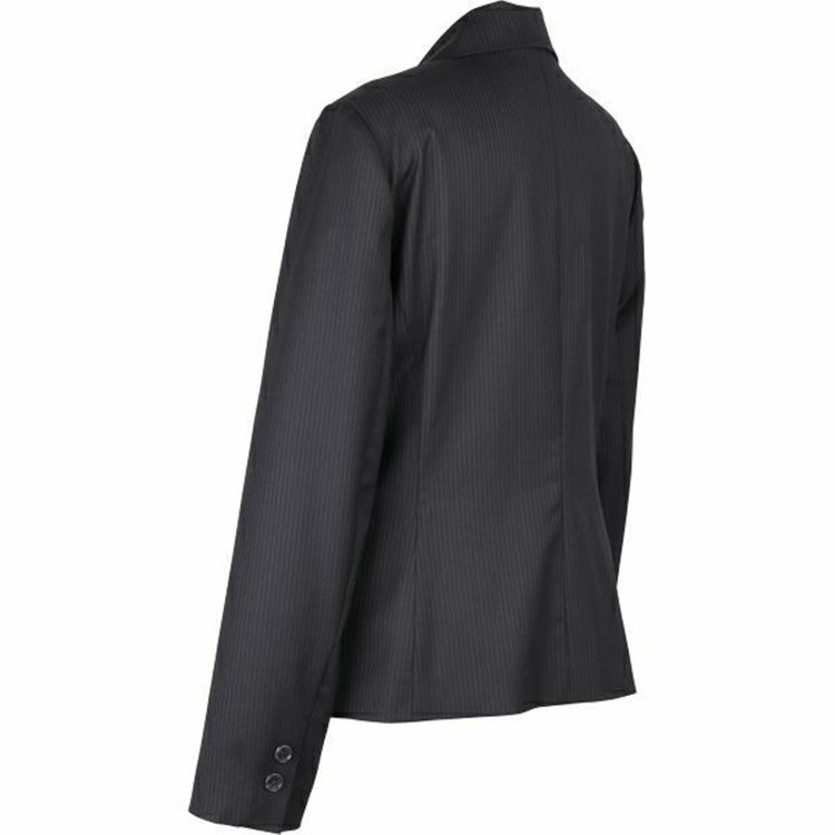 ソノタ（KONAKA用） 【Ultima nero G-Style】【年間】ブラック×ストライプ / ジャケット / ウォッシャブル / ストレッチ / 防シワ / 撥水加工 黒