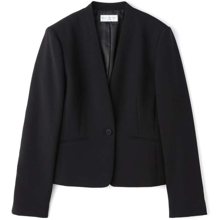 カンサイファム 【KANSAI YAMAMOTO FEMME】【年間】ノーカラー＋ワンピーススカートレディースフォーマル 黒