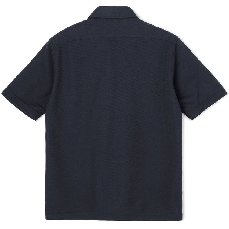 ＪＰコンフォート ネイビー 【発送在庫あり】【WEB限定】【半袖】【JOHN PEARSE comfort navy】ボタンダウンビズポロシャツ プルオーバータイプ/ネイビー/ULTRA MOVE「ニット素材」「ノーアイロン」「ストレッチ」「高通気性」 青濃色