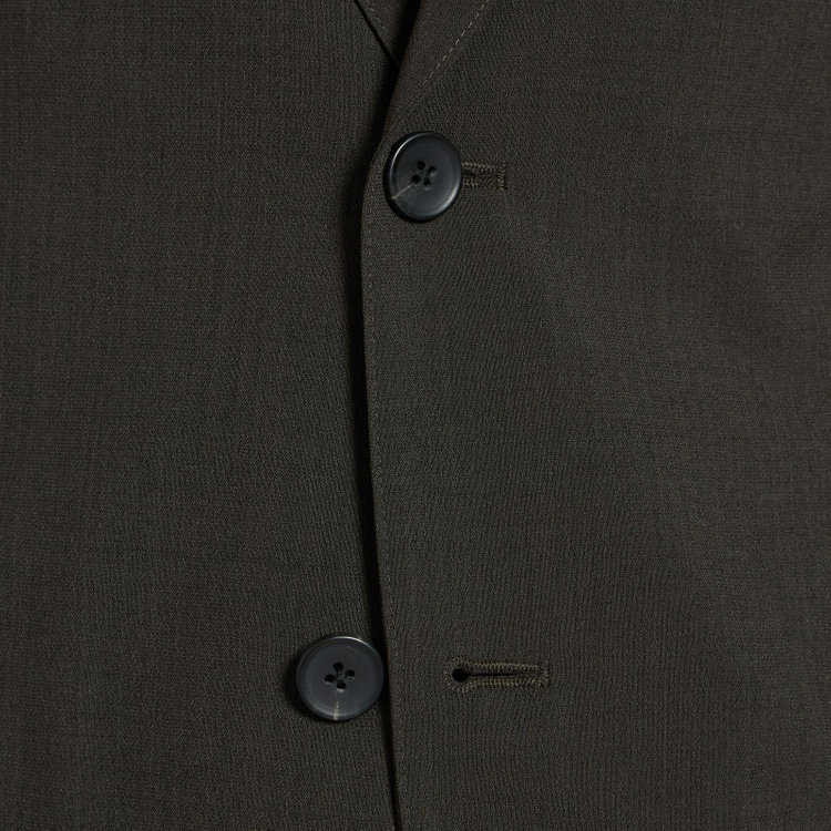 ＵＷＳ ＷＯＲＫ 【ULTRA WORK SUIT】【春夏】セットアップ2釦ジャケット/カーキ 黄淡色